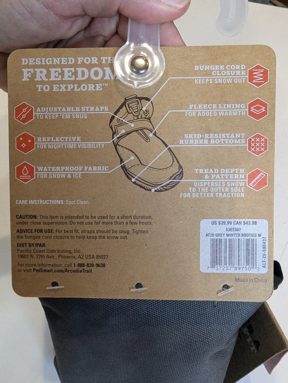 NWT Arcadia Trail Could Weather Waterproof Hiking Boots With Traction Size M